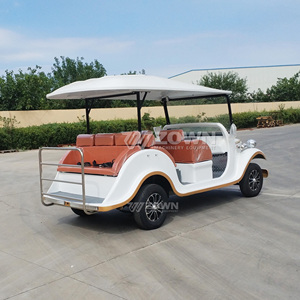 Electric White Vintage Classic Car Old Retro <b>Buggy</b> Antique Sightseeing Electric Vintage Classic Car for Adults Sale - Product Image 2