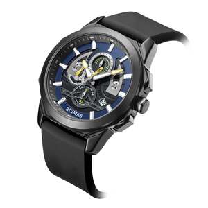 Nuevo reloj para hombre, cronógrafo multifuncional, reloj de pulsera de cuarzo luminoso, reloj informal para exteriores para hombre - Product Image 3