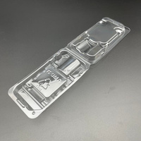 Vente en gros PVC PET Blister Clamshell Box Emballage plastique de bonne qualité pour AMD CPU AM1 AM2 AM3 AM4 AM5 Carré 40X40 MM