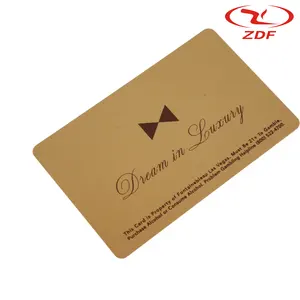 중국 공장 판매자의 최고 품질 PVC 플라스틱 호텔 키 카드 맞춤형 오프셋 인쇄 5 성급 호텔 액세스 제어