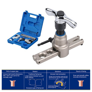 VFT-809-IS Easy <strong>Flaring</strong> Innovative Quick <strong>Flaring</strong> <strong>Tool</strong> Carbon Steel High Quality <strong>VALUE</strong> VFT-808-MI <strong>Flaring</strong> <strong>Tool</strong> Blow Box VFT-809-I
