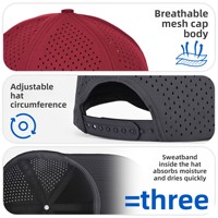 Casquettes de golf X&K Club Company personnalisées à 5 panneaux, imperméables et respirantes, avec logo PVC personnalisé, casquettes de baseball en gros pour hommes