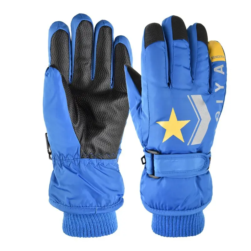 New warm ski gloves for autumn and winter children's universal riding gloves
