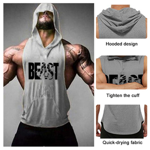 Débardeur de sport personnalisé en polyester OEM pour hommes, vente en gros, prix abordable, avec logo sur mesure - Product Image 6