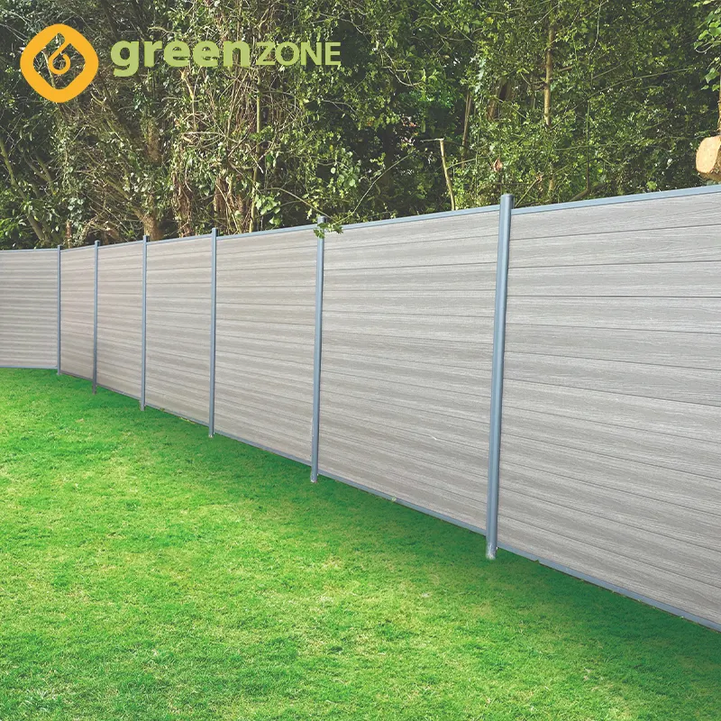 Greenzone מודרני מתכת גדר ביטחון חוט רשת wpc גדר