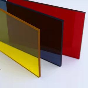 Panneau solide <span class=keywords><strong>en</strong></span> <span class=keywords><strong>polycarbonate</strong></span> mat de couleur personnalisée pour revêtement mural décoratif intérieur et design de séparation de pièce - Product Image 3