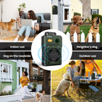 Portable ultrasons chien formateur Pet aboiement Anti aboiement pour croûte ultrasons chien répulsif ultrasons chien dispositifs de formation