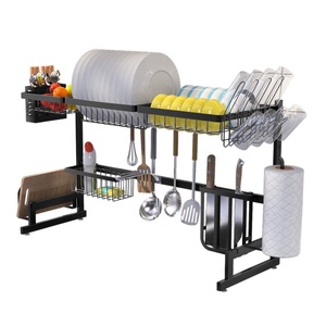Customized Stainless Steel shelf Standing Design Storage Racks Sink Kitchen Drying Rack for Kitchenware Storage