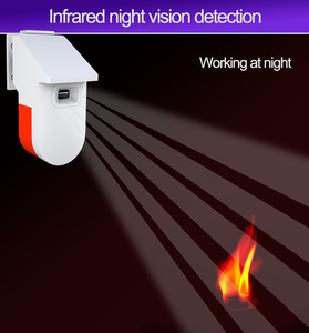 Almacén Sensor DE SEGURIDAD ignífugo Smart Life Fire Detección de llama UV Reconocimiento Tuya WIFI Detector de alarma de llama de fuego - Product Image 2
