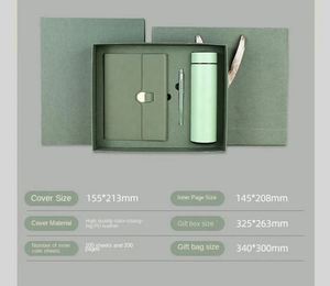 2025 Corporate Gift Idea 7-in-1 Business <b>Notebook</b> & Pen Gift <b>Set</b> with Custom Logo Silk Screen Printed A5 PU for Promotional Use - Product Image 5