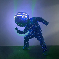 Starshining personnalisé LED vêtements lumineux Robot Cosplay Costume pour fête discothèque