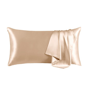 Vente en gros de taies d'oreiller en soie tissée 100% 6A 19 22 25 30 avec fermeture éclair pour la maison et l'hôtel - Product Image 1