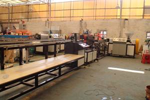 Máquina para fabricar tiras de juntas de plástico PVC TPE <span class=keywords><strong>TPV</strong></span> - Product Image 4