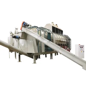 Waste Can Recycling Crushing Carbonization And Paint Removal Equipment
