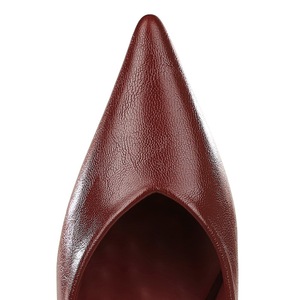 2399 Scarpe con Tacco a Spillo Stile Retrò Professionali per Lavoro e Pendolarismo Comode per Lunghe Permanenze <span class=keywords><strong>in</strong></span> <span class=keywords><strong>Piedi</strong></span> Slip-On Casual Versatili con <span class=keywords><strong>Punta</strong></span> Affusolata - Product Image 4