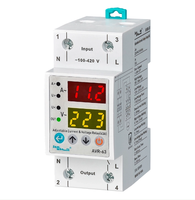 Samwha-dsp AVR-40A Relais de Protection Réglable contre la Surtension et le Surcourant avec Double Affichage pour Rail DIN