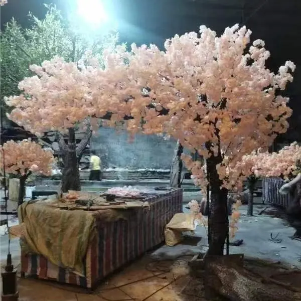 Nouveau Design, fausse fleur de cerisier de 8,5 pieds, Mini pièce maîtresse Sakura, arbre de fleurs artificielles pour mariage