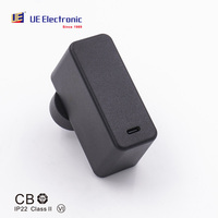 Câble personnalisé, adaptateur secteur AC/DC 15W 22W 54W, type prise murale, alimentation 5V 9V 12V 0.01-3A, dispositif de radiothérapie, alimentation médicale