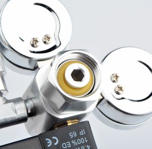 Regulador de <span class=keywords><strong>CO2</strong></span> para acuario, pantalla de doble calibre con contador de burbujas para cultivo de plantas - Product Image 3