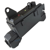 YIKA APDM 630A 500V Interrupteur-sectionneur à fusible monté sur poteau, matériau PA, noir, 50/60Hz, pour fusibles NH de taille 1-2 ou 3