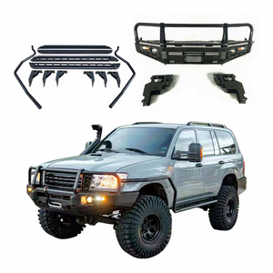 Pièces de rechange pare-chocs de treuil en acier avant et arrière de la série 100 pour Land Cruiser 100 LC100 LC4700 - Product Image 1