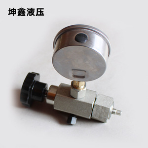 Herramienta de Inflado de Diafragma Hidráulico Kunxin de 300 Bares, de Acero Inoxidable, para Llenado de Nitrógeno y Uso en Acumuladores - Product Image 4