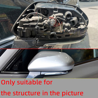 Coque de rétroviseur pour Toyota Prius XW50 Prime 2016 2017 2018 2019 2020 2021 2022, coque de rétroviseur latéral