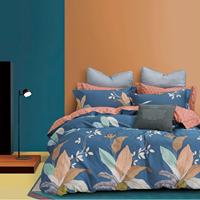 Drap de lit double simple personnalisé lit queen size draps housse impression ensembles de draps ensemble de literie