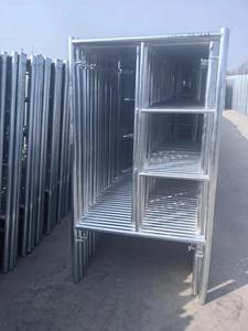 Chất lượng cao thép cổng Thang giàn giáo mạ kẽm thang khung giàn giáo cho xây dựng xây dựng - Product Image 5