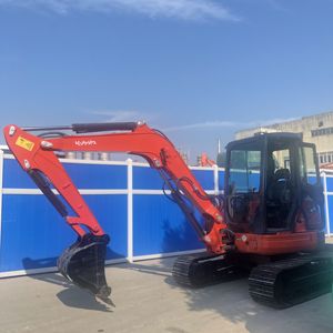 เครื่องขุดดินมือสองขนาด5ตันจากญี่ปุ่น kx163 kx161 kx155คูโบต้าใช้แล้ว - Product Image 3