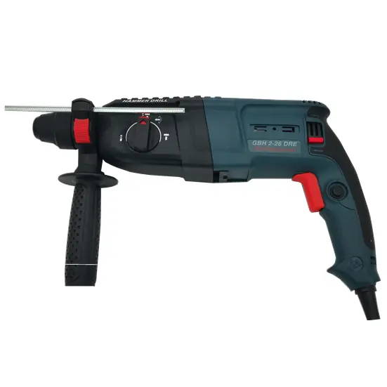 2-26 800W Rotary Hammer Drill 26ミリメートルPower Tools Rotary Hammer Drill With Plastic Box