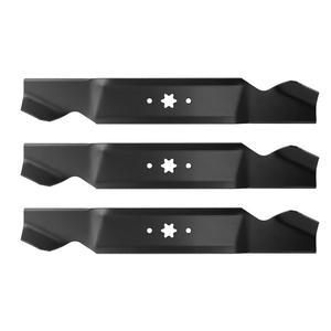 Cuchillas para cortacésped 742-0610 942-0610A A18045-3, piezas de repuesto para cortacésped, cuchillas de corte de acero negro - Product Image 1