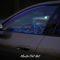 Film Tinting Elektrik OMTD untuk Jendela Mobil dengan Remote Smart Film untuk Tinting Jendela Samping Mobil Produsen OEM Kustom