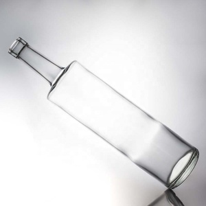 Botella de Cristal de Alta Calidad para Licor, Tequila o <span class=keywords><strong>Ron</strong></span>, Forma Redonda, 750 ml - Product Image 4