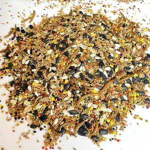 All'ingrosso pappagallo ad alto contenuto proteico cibo misto specializzato piccoli pappagalli cibo per uccelli con vermi della farina - Product Image 3