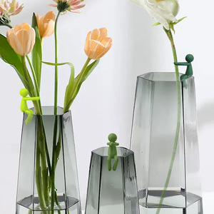 Propagation des plantes Buddy Hydroponique Croissance des plantes Figurine décorative Compagnon en plastique pour redresser le soutien - Product Image 2