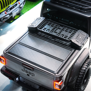 Heavy Duty Sport Aluminio Cama Techo Portaequipajes superior Cajas de almacenamiento para <span class=keywords><strong>Toyota</strong></span> Tacoma Universal Pickup Truck Accesorio - Product Image 1