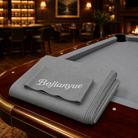 Kit de rechapage de table de billard bleu pour tournoi avec 6 bandes de rebond pour table de club