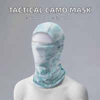 Masque cagoule camouflage unisexe pour adultes, coupe-vent, protection UV, couvrant tout le visage, pour ski, chasse, pêche, sports, 100% polyester, vente en gros