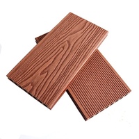 Planches de terrasse en composite WPC creuses, planches de terrasse en composite pour patio, terrasse en bois synthétique composite pour jardin