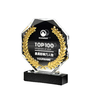 Crystal <b>Trophy</b> Medal Laser <b>Engraved</b> Uv Printing For Conference Awards Business Gifts - Product Image 5
