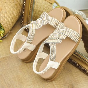 Nouvelles Sandales Décontractées d'Été 2023 pour Femme, Style Paresseux, à Talon Compensé, Ornées de Strass, pour l'Eau - Product Image 5