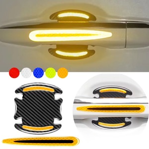 Tiras Protectoras para Puertas de Coche con Logotipo Personalizado de Fábrica, Pegatinas Reflectantes Luminosas, Pegatinas Protectoras Especiales - Product Image 3