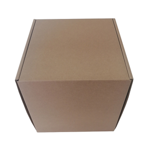 Caja de Transporte de Cartón Corrugado Plegable Personalizada de Fábrica, 8x8x8, Embalaje de Papel Ecológico Estándar para Ropa y Calcetines - Product Image 3