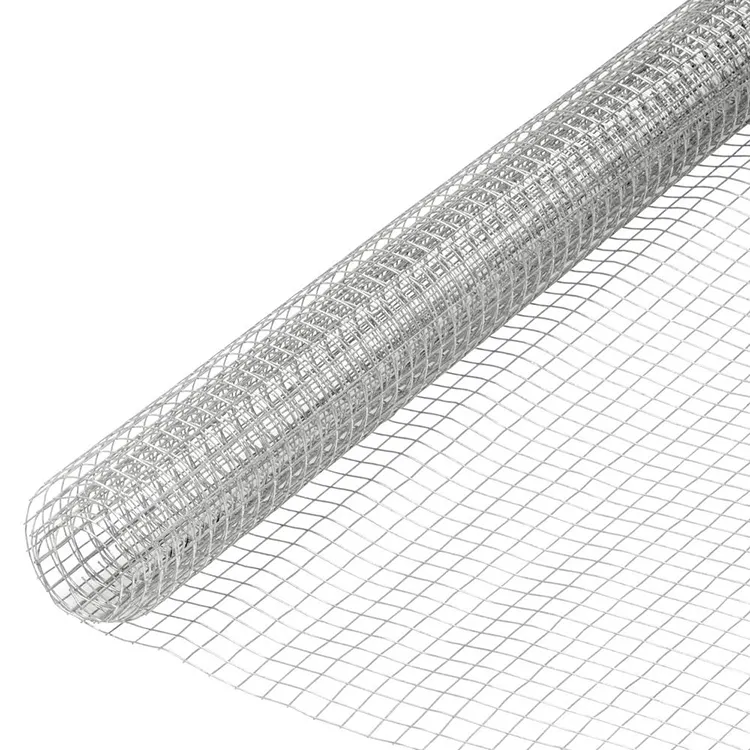 Wholesale Corrosion Resistant Galvanized Pvc Coated Aviary Mesh Black Chicken Coop Mesh Welded Wire Mesh Roll