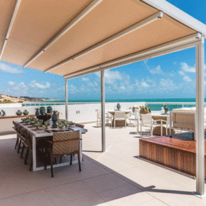 Auvent gazébo <span class=keywords><strong>d</strong></span>'extérieur rétractable, en <span class=keywords><strong>toile</strong></span> <span class=keywords><strong>de</strong></span> PVC, rétractable, meilleur <span class=keywords><strong>prix</strong></span> - Product Image 6