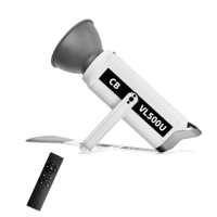 Lumière vidéo COB 500W de couleur blanche, LED bicolore avec éclairage continu pour studio, diffusion, photographie de téléphone, OEM