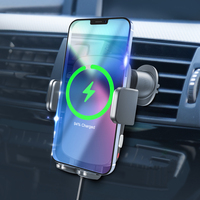 Cargador Inalámbrico Rápido de 15W para Auto, Marca OEM, con Sujeción Automática y Rotación de 360° para Celulares Android, Soporte para Celular en Rejilla de Ventilación