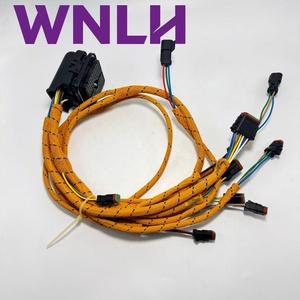 Faisceau de câblage ECM moteur WNLH 219-7461 C11 C13 compatible avec les excavatrices 345C 345D 349D et les chargeuses sur pneus 966H 972H 980C pour engins de construction - Product Image 1