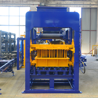 Machine automatique de fabrication de briques de pavage hydrauliques avec PLC et engrenages, pour ciment et matériaux bruts, certifiée CE, haute précision, Eco Qt4-15S